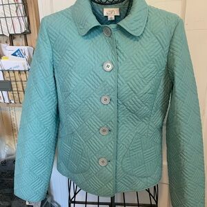Woman’s Size 6 Ann Taylor Loft Quilted Spring Jacket
